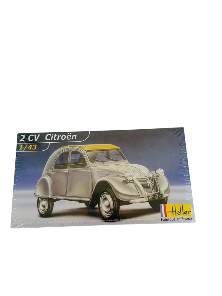 Heller CITROEN 2 CV 1:43 Model Kit #80175 NOS Factory Sealed Made In France