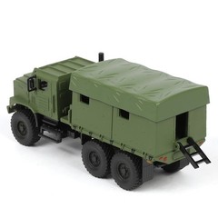 Military truck MTVR MK23 1:64 tactical off-road vehicle, color forest green