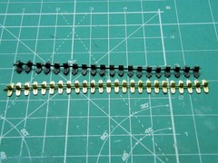 1:35 PE Set Chains Overall for scale model vehicles