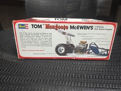 Revell TOM the Mongoose McEWEN 1/25 Rear End Dragster Rare’H-1463 Open Box