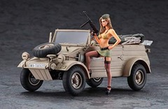 Hasegawa 1/24 Kubelwagen 82 Type Balloon Tire w/ Resin Figure SP473