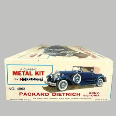 Hubley Packard Dietrich Conv. Victoria 1:22 Metal Kit Unassembled Model