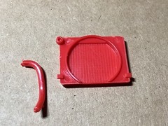 1/24 scale model kit El Camino Camper Radiator And Upper Hose No Box