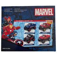 Marvel Black Widow Jeep Wrangler Rubicon 4×4 Vehicle Rebels Model Kit