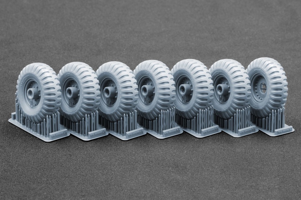 Alvis FV622 Stalwart Mk.2 Sagged Wheel set for Airfix kit 1/35 ScaleX WM 35026S