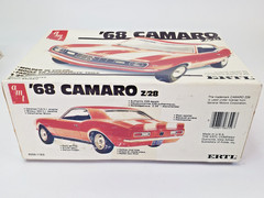 (2) AMT Ertl 1/25 Model Kits 6202/6559 Open Box- 69 Chevelle SS396 68 Camaro Z28