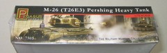 Pegasus 1/72 M-26 T26E3 Pershing Heavy Tank Tank Plastic Model Kit 7505