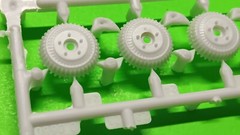 1929 29 Ford Model A Roadster 1/25 Grill Buick Finned Brake Drums Head Lights