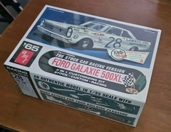 AMT 1965 Ford Galaxie 500XL Stock Car 3in1 723/12 Model Kit Sealed BNIB