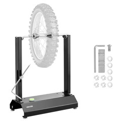 Motorcycle Wheel Balancer, 88.2 Lbs. Capacity, Tire Balancer & Truing Stand with