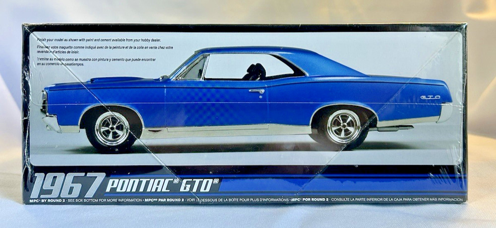 MPC Pontiac 1967 GTO model kit NEW in FACTORY SEALED BOX