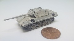 Takara 1/144 World Tank Museum 8 Panther Ausf.G posing as US M10 Destroyer #146