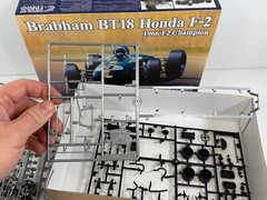 Ebbro 1966 Brabham Honda BT18 F-2 1966 F2 1966 Champion 1:20 (One Bag Opened)