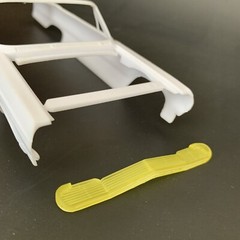 1:25 3d printed See Through Phantom Grill For The 64 Impala (unchromed)