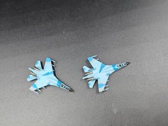 1/700/400/350 Russian Su-35 fighter model Painting completed model
