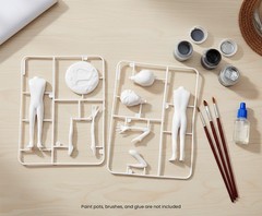 Alien Rosewell 7 Inch Unassembled Plastic Model Kit
