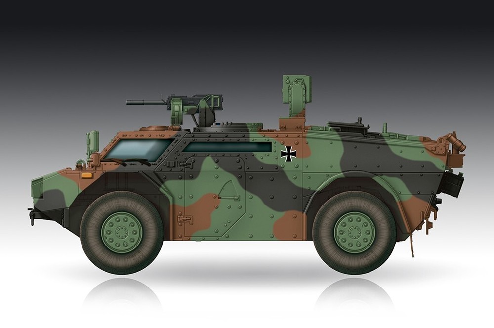 Trumpeter 1/72 German Fennek LGS (Light Armored Recon Vehicle) German TRP7402