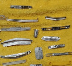 1/25 Vintage Junkyard Grille and Taillight Parts Lot