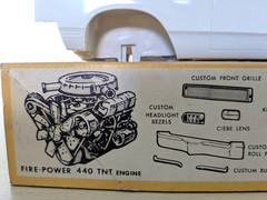 *SUPER RARE! *ORIGINAL VINTAGE JO-HAN 1967 CHRYSLER 300 HT KIT **COMPLETE *L@@K!