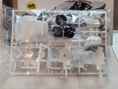Vintage Entex Lancia Stratos Rally model Car Parts sealed inside Unbuilt 1/43rd
