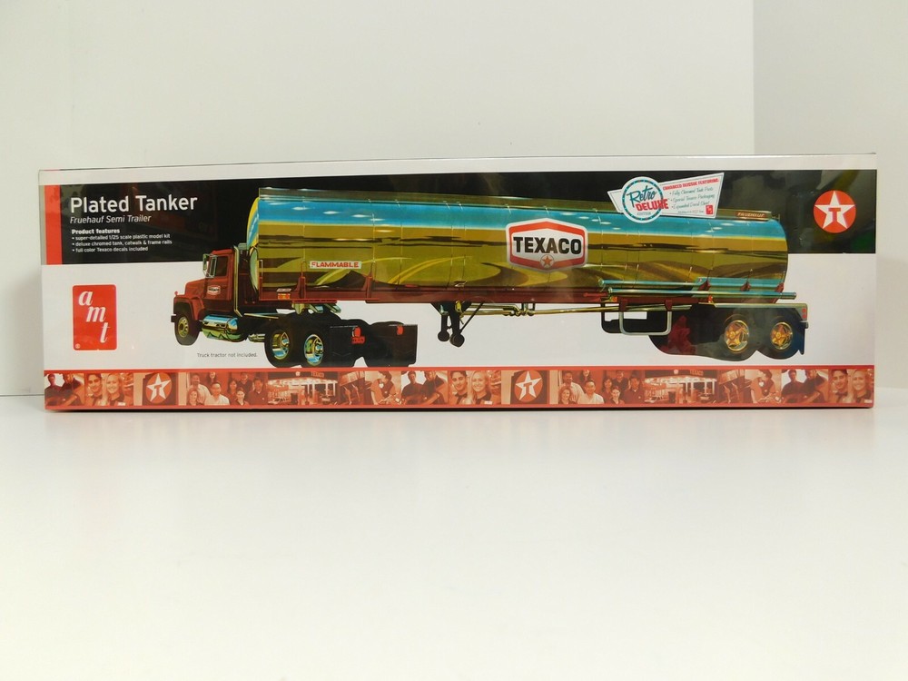 AMT 1/25 Plated Tanker Fruehauf Semi Trailer AMT 684/06 Factory Sealed