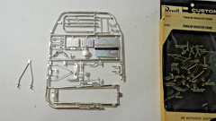 Vintage Revell Custom Car parts #C-1127 Tubular Chrome Roadster frame complete