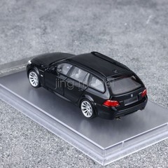 For King 1:64 Scale Black M5 E60 Wagon Sports Diecast Display Toy Collection