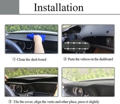 Dash Cover Mat Custom Fit for Chevy Chevrolet Express/Gmc Savana Van Dashboard P