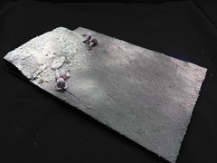1/35 Scale WWII Diorama Display Base Military Model Terrain Scenic Scene