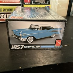 AMT 1957 Chevy Bel Air Model Car Scale 1:25 SEALED