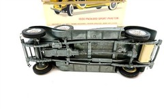 Vintage HUBLEY 1930 PACKARD SPORT PHAETON Metal Model Kit 4859 BUILT Partial Box