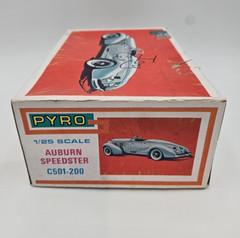 Vtg Pyro 1935 Auburn Speedster Model Kit 1/25 Signed Ivy Calvin Storage Wars