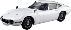 AOSHIMA 1/32 The Snap Kit Series Toyota 2000GT Pegasus White Colored Plastic Kit