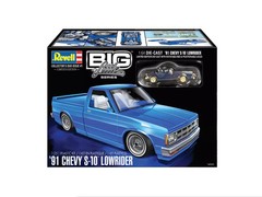 Revell 1/25 1991 Chevy S-10 Lowrider “Big + Little” Model Kit + 1/64 Diecast –