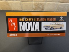 AMT, 1963 Chevy II Nova Station Wagon, Craftsman Plus, 1/25th !!Sealed Inside!!