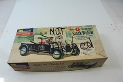 Vintage Ca. 1960 Black Widow Ford T Pick-up Rod Partially Assembled As Is Parts