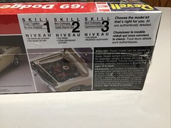 1995 Revell ’69 Dodge Dart GTS 1/25 Scale Plastic Model Kit 7603, Factory Sealed