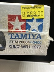 Tamiya 1/20 Grand Prix Collection 20064 64 Wolf WR1 1977 Race Car Model Kit