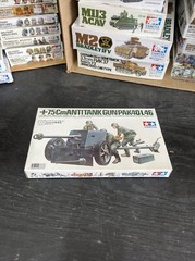 7.5cm PaK 40/L46 Anti-Tank Gun 1/35 Scale Tamiya
