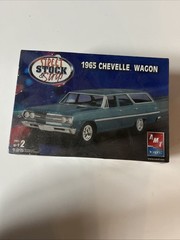 AMT ERTL Street Stock & Strip 1965 Chevelle Wagon 1:25 Scaled Sealed In Plastic
