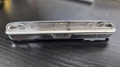 1960 Ford Starliner Rear Screw Bottom Bumper w Molded Lenses Circa 1980’s