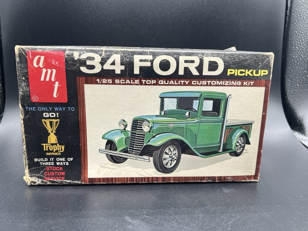 Vintage 1960’s AMT Trophy Series 1:25 “1934 FORD PICKUP” Rare!!