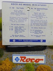 Roco Minitanks (NEW) Z-164 1/87 WWII US M-119 6T Closed Van Trailer Lot #7243©
