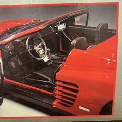 Pocher 1/8 Red Ferrrari Testarossa Spider Roadster K54 FREE UPS PACKING/SHIPPING