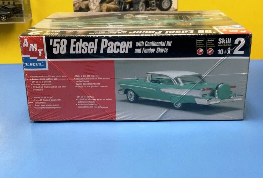 AMT/ERTL ’58 Edsel Pacer Kit #30033 1:25 NEW IN BOX Continental Kit