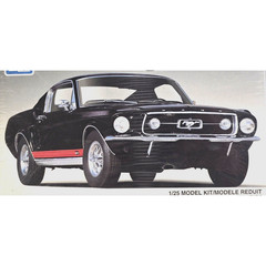 VTG AMT ERTL 1967 Ford Mustang GT Fastback 1:25 Plastic Scale Model #6631 1994