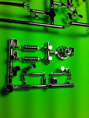 Hi Boy Frame 29 1929 Ford Model A Roadster 1/25 Low Boy Chrome Front Rear Axle