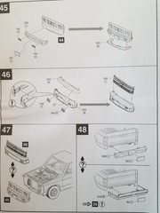 1991 Chevy S-10 Lowrider LICENSE PLATES from Revell 1:25 Model 91 Chevrolet