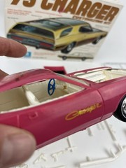 MPC ‘73 Charger Model Kit Partially Built- Incomplete- Some Damage