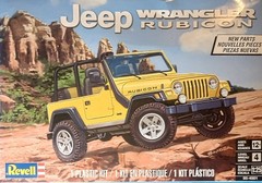 JEEP WRANGLER RUBICON TJ – BODY ONLY – REVELL 4501 – MODEL CAR KIT PARTS LOT